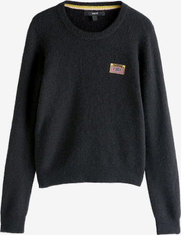 Next Свитер в Черный: спереди