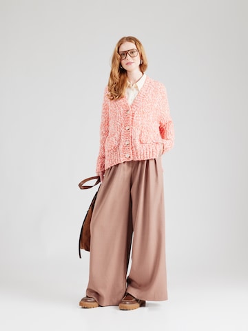 MAX&Co. Knit cardigan 'CARACAS' in Red
