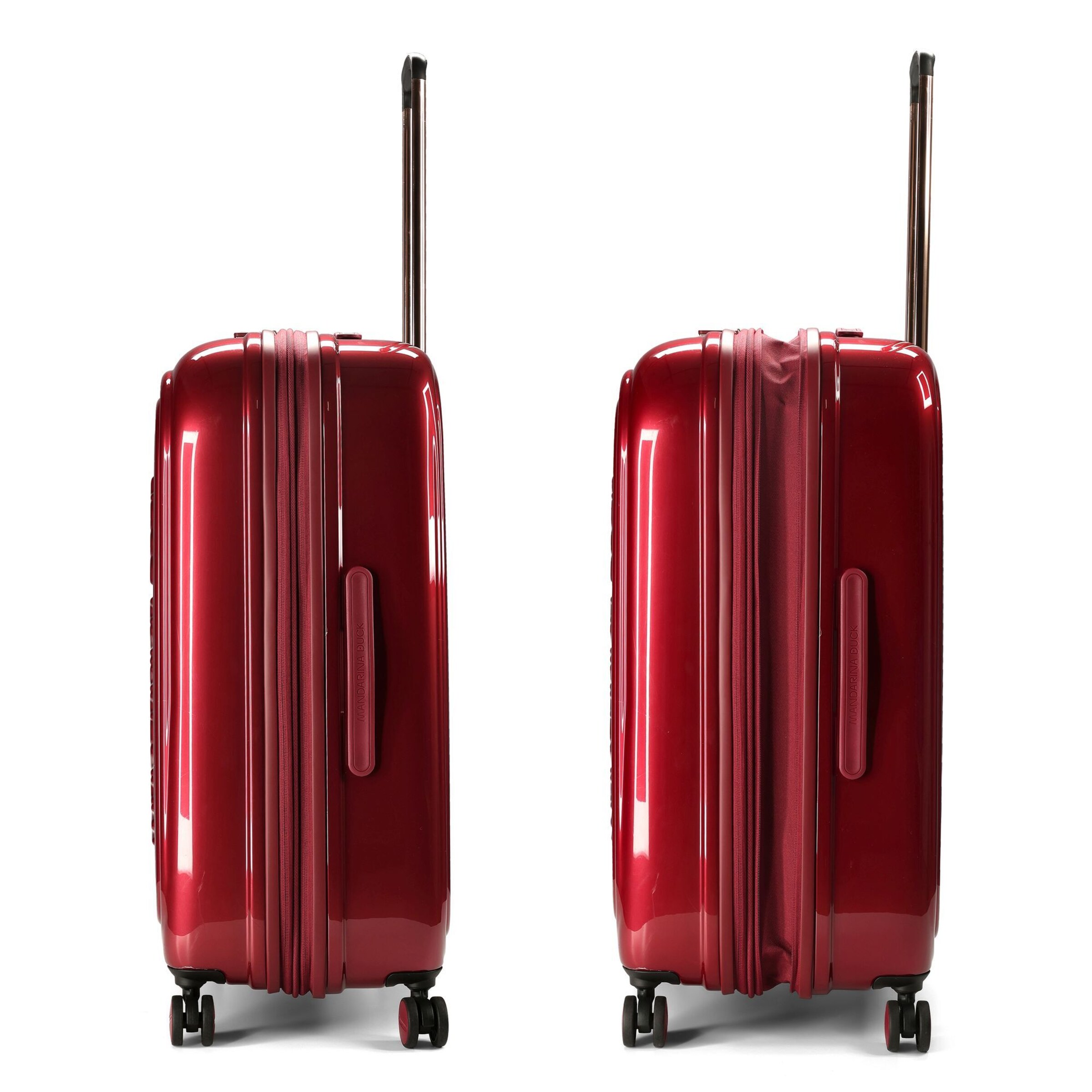 MANDARINA DUCK Trolley 'Logoduck + Metal' in Rood