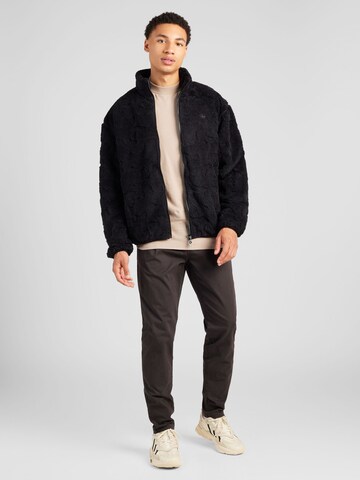 ADIDAS ORIGINALS Fleecejacke in Schwarz