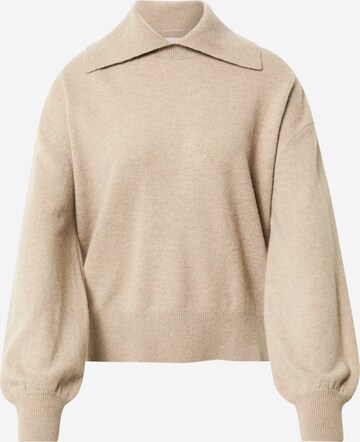 Samsøe Samsøe Sweater 'Nori' in Grey: front