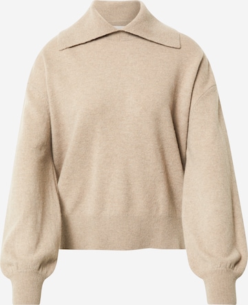 Samsøe Samsøe Sweater 'Nori' in Grey: front