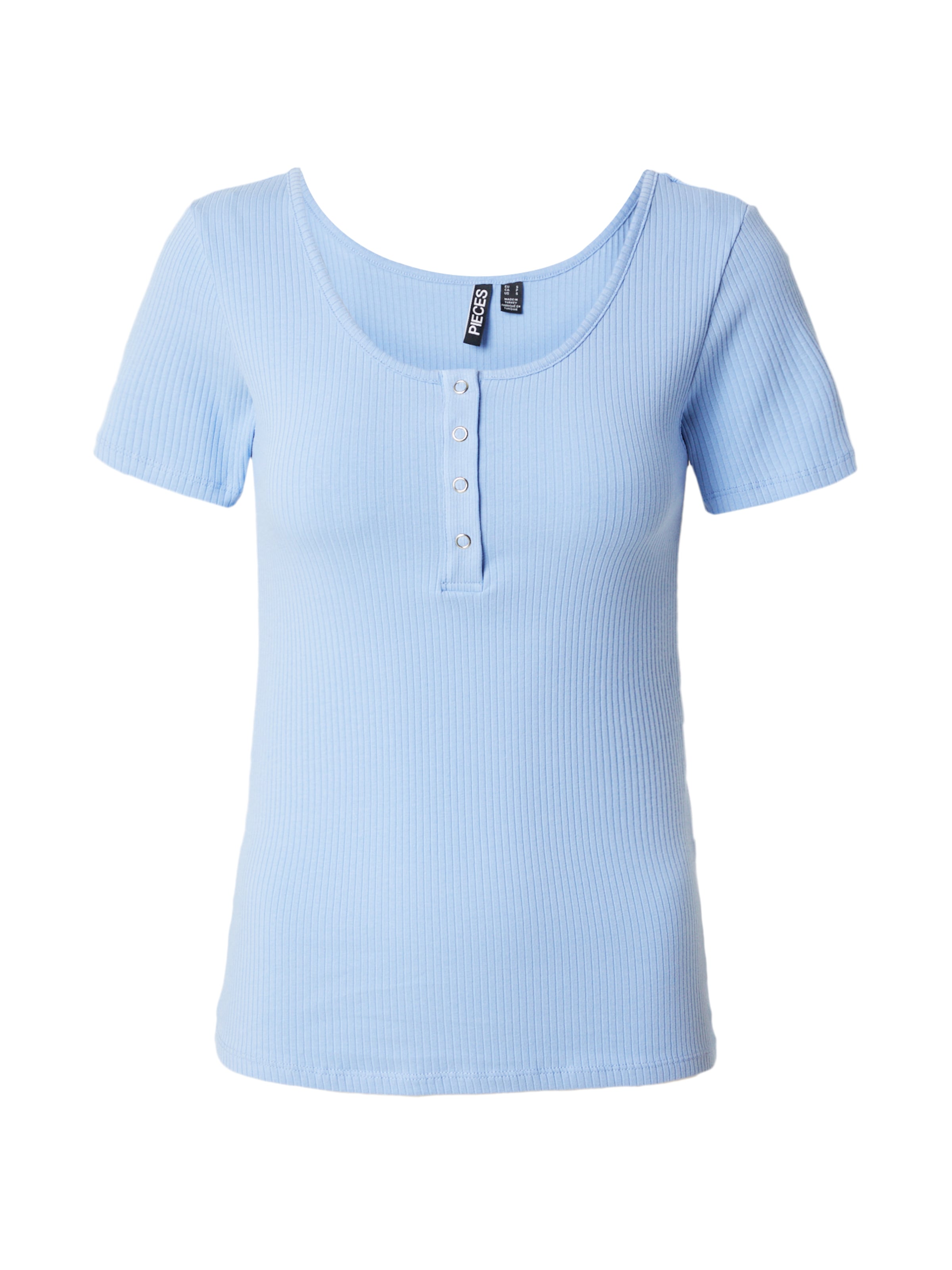 PIECES - Camiseta 'KITTE' en azul: frente