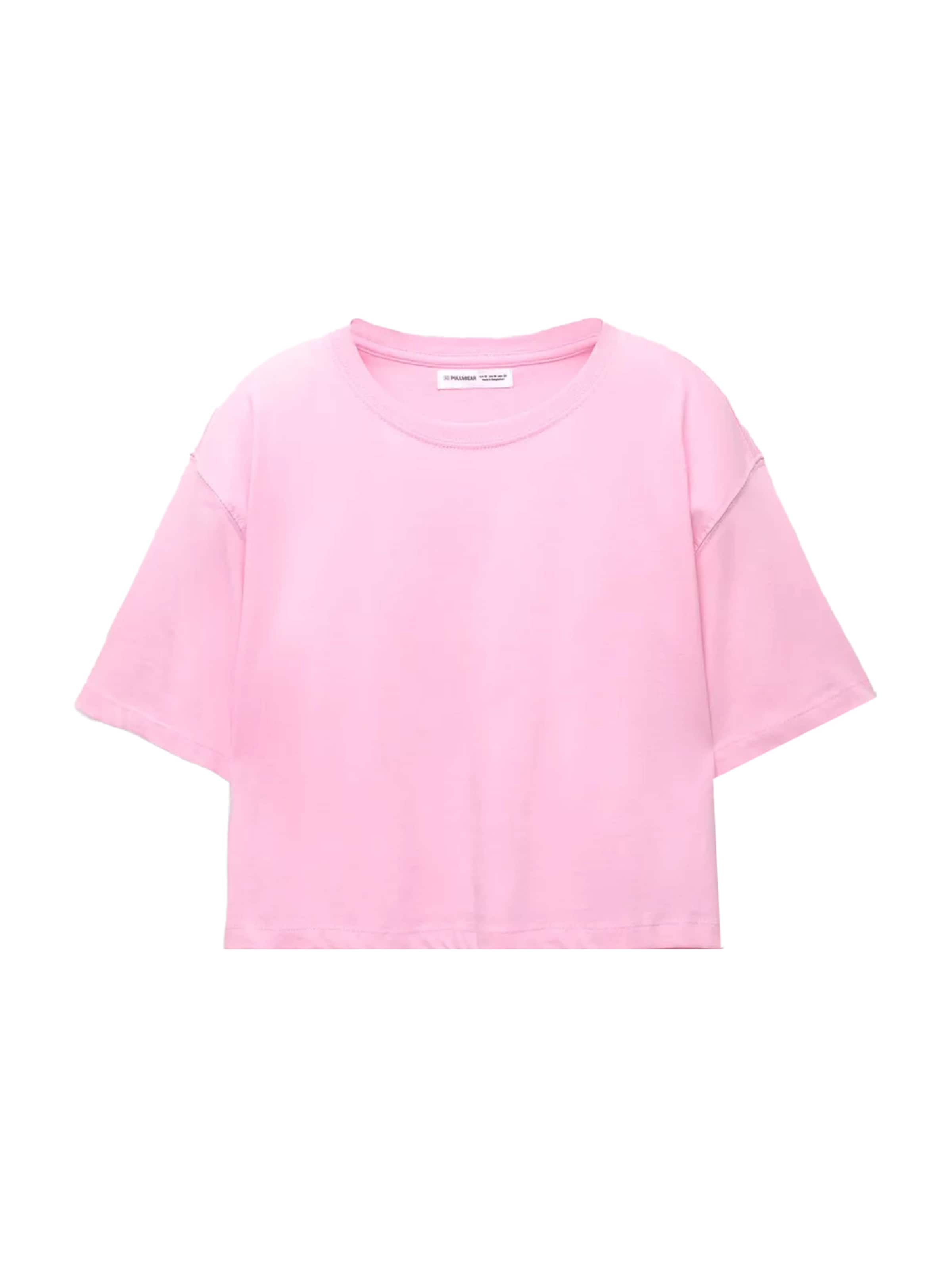 Pull&Bear Shirt in Pink: front
