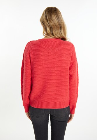 MYMO - Pullover 'Biany' em vermelho