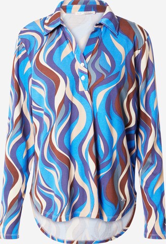 Key Largo Blouse 'LUSH' in Blue: front