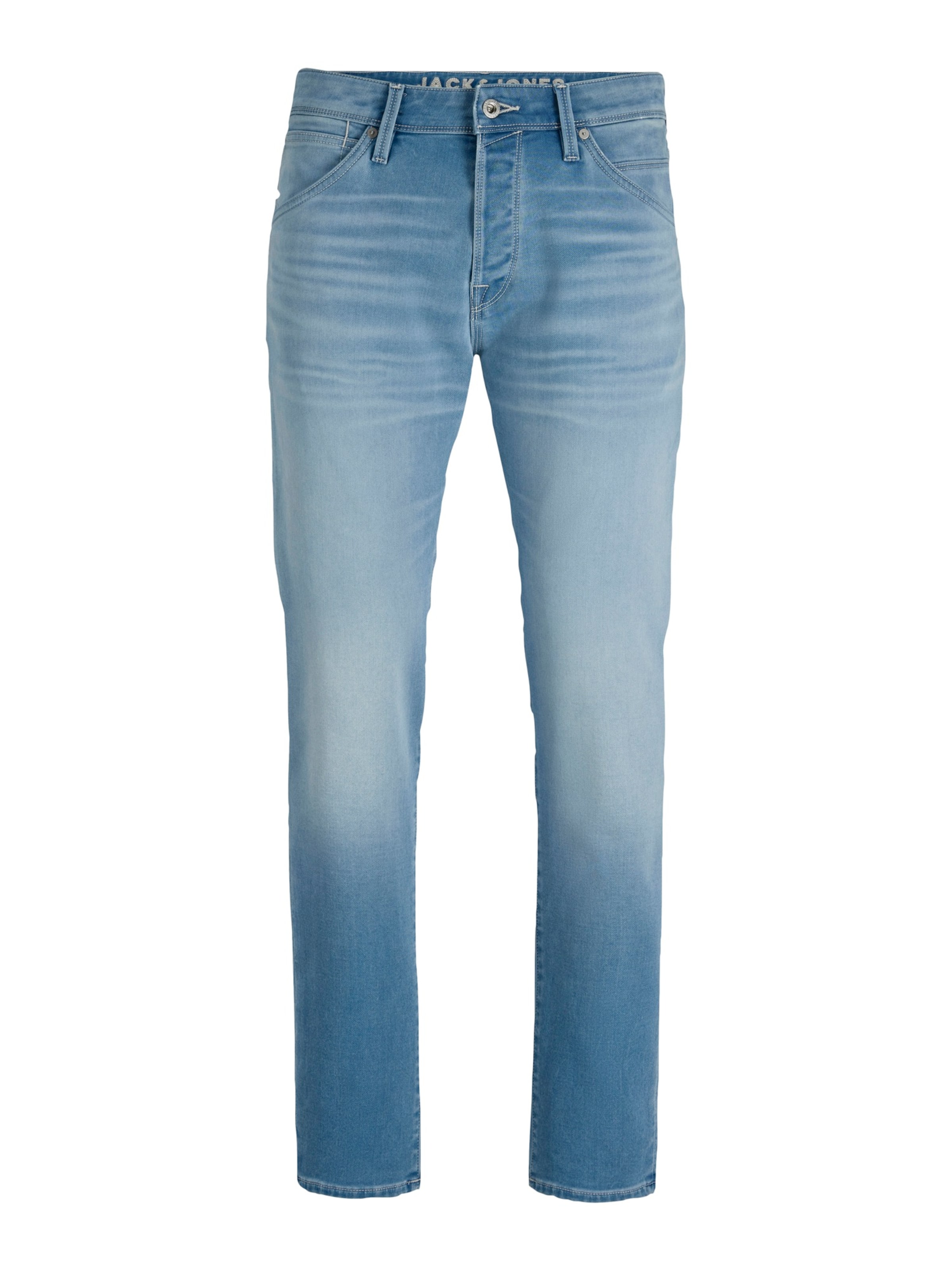 JACK & JONES Regular Jeans 'JJIMIKE' in Blauw: voorkant