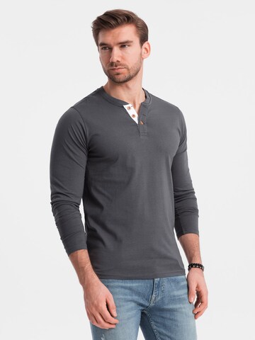 Ombre T-Shirt in Grau