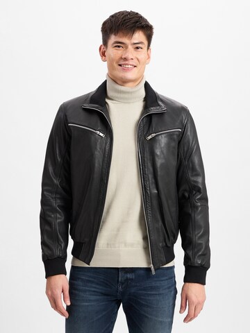 Andrew James Between-season jacket in Black: front
