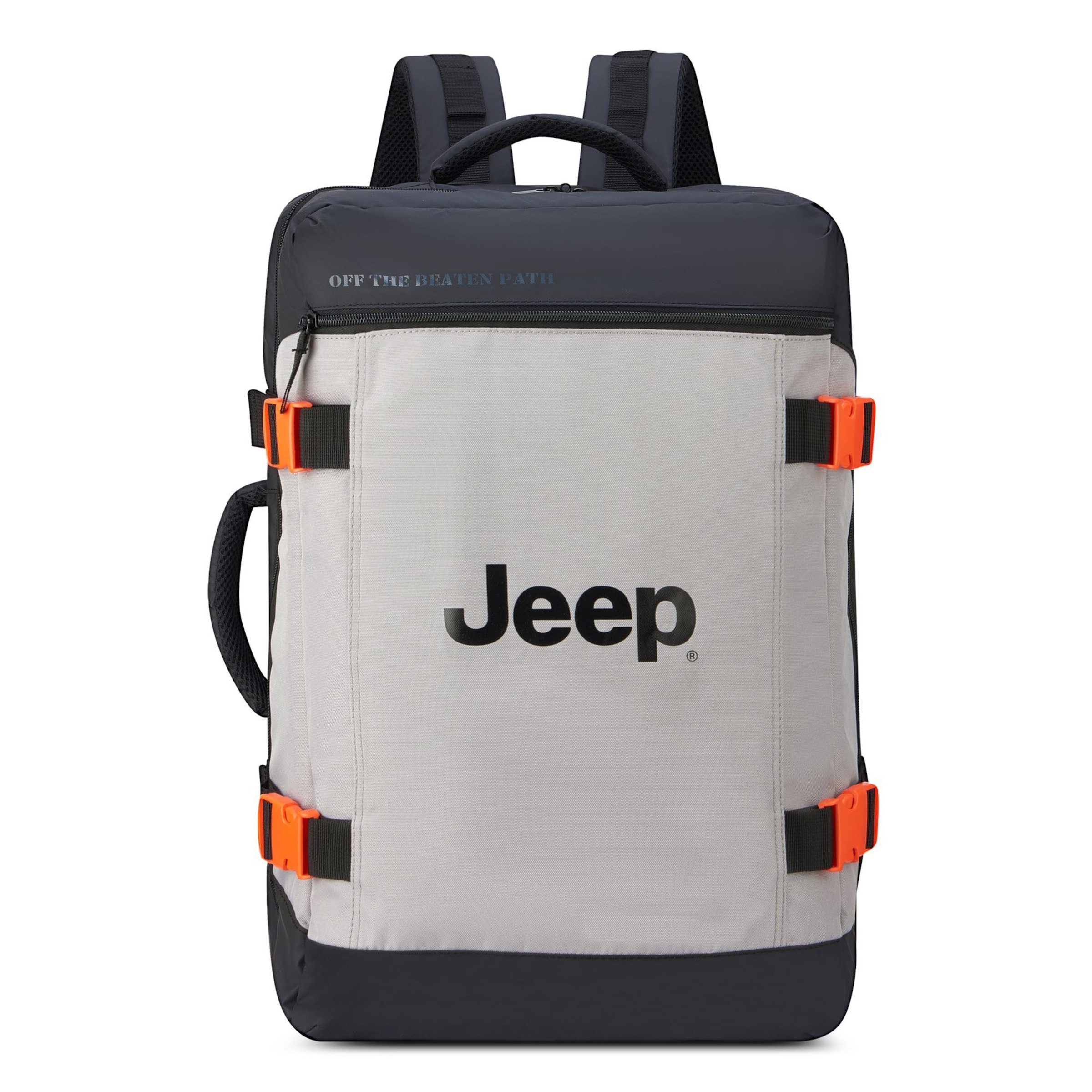 Jeep Backpack 'JS007C' in Grey: front
