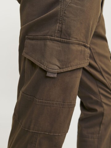 JACK & JONES Baggy Trousers 'Paul' in Green