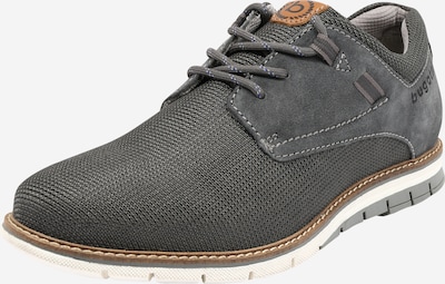 bugatti Chaussure à lacets 'Simone Comfort' en gris foncé, Vue avec produit