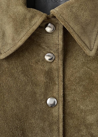 MANGO Between-Season Jacket in Green