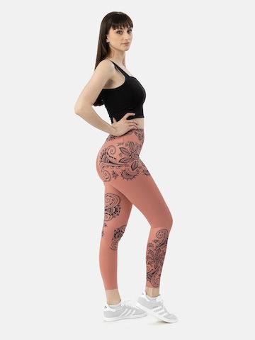LEAFLETIC Skinny Leggings 'Leafletic Women`s Long Length Legging' in Pink
