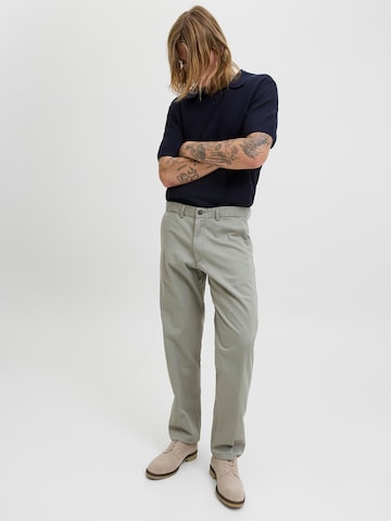 JACK & JONES regular Παντελόνι τσίνο 'JPSTKANE BARRET' σε πράσινο