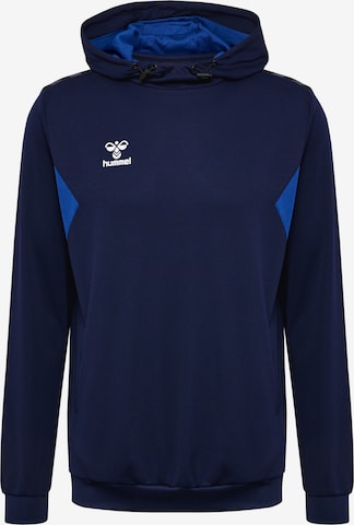 Hummel Athletic Sweatshirt 'Authentic PL' in Blue: front