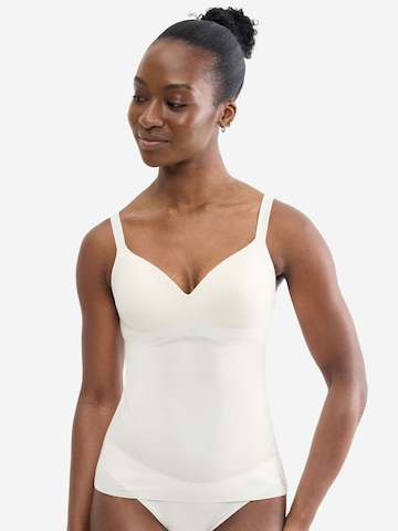 Haut ' Blue ZERO Feel 2.0 THE UP ' SLOGGI en blanc : devant