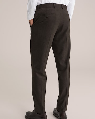 Slimfit Pantaloni cu dungă de la WE Fashion pe maro