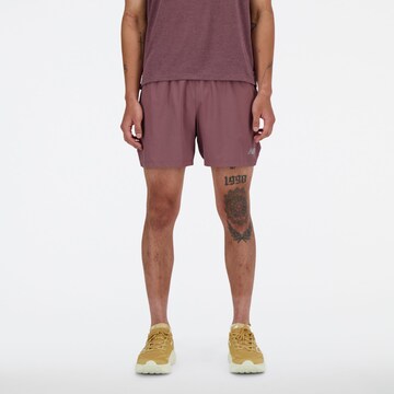 new balance Sports trousers in Brown: front
