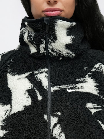 Nike Sportswear Поларено яке 'STREET' в черно