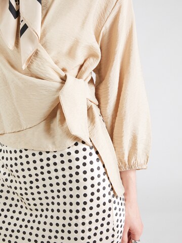 Chemisier 'Audia' MSCH COPENHAGEN en beige