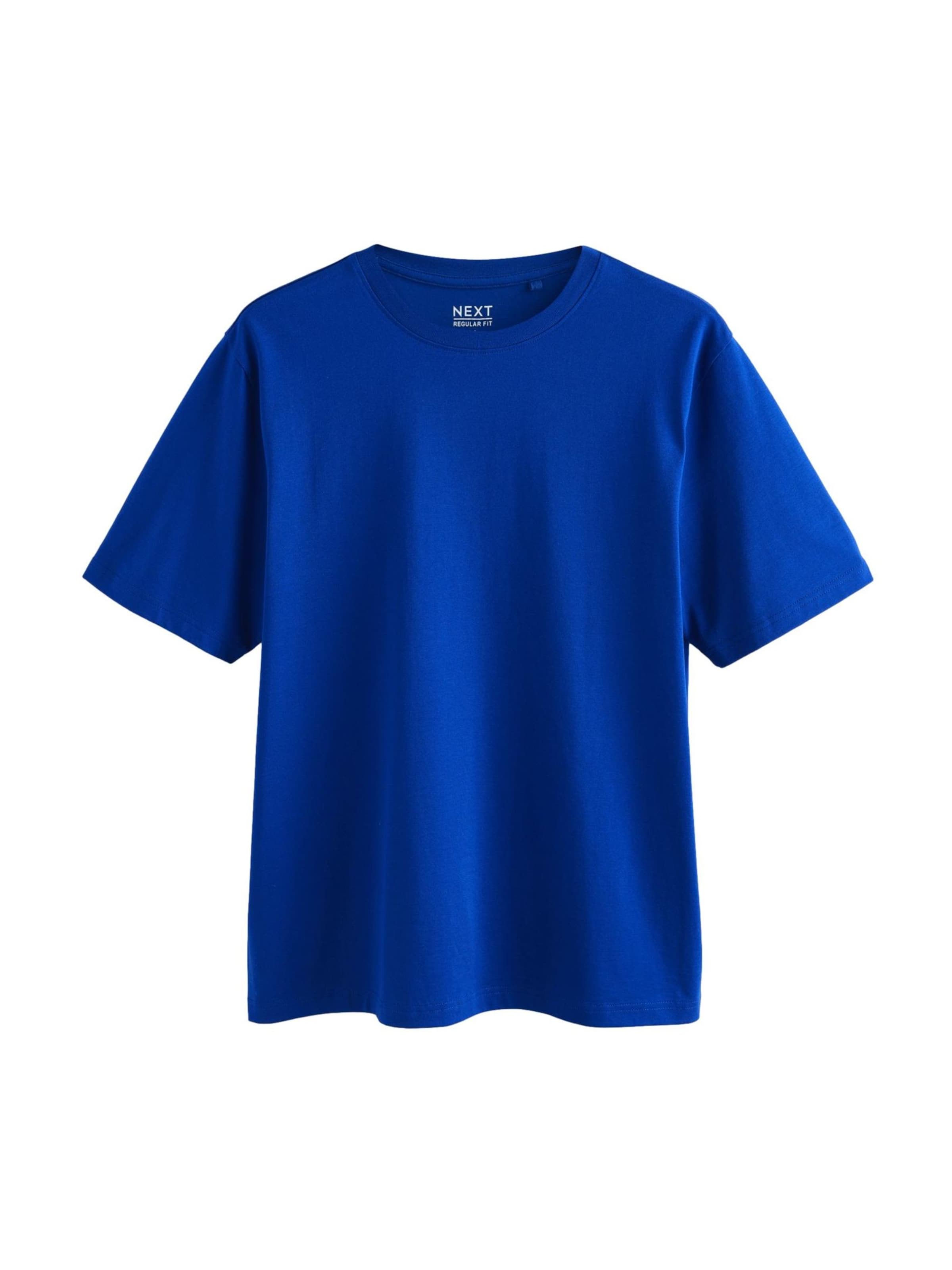 Next Shirt 'Essential' in Blue: front