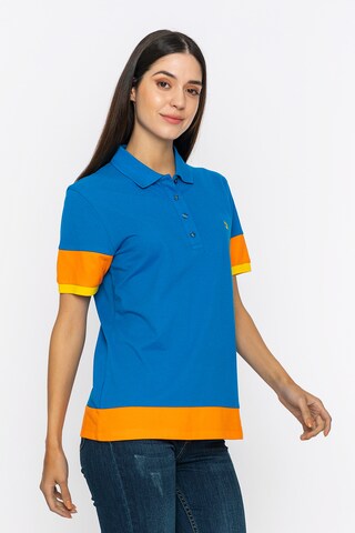T-shirt Giorgio di Mare en bleu