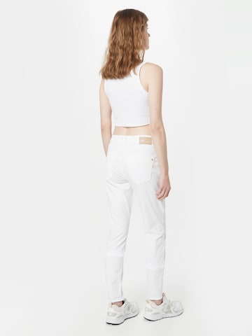 Coupe slim Pantalon MOS MOSH en blanc