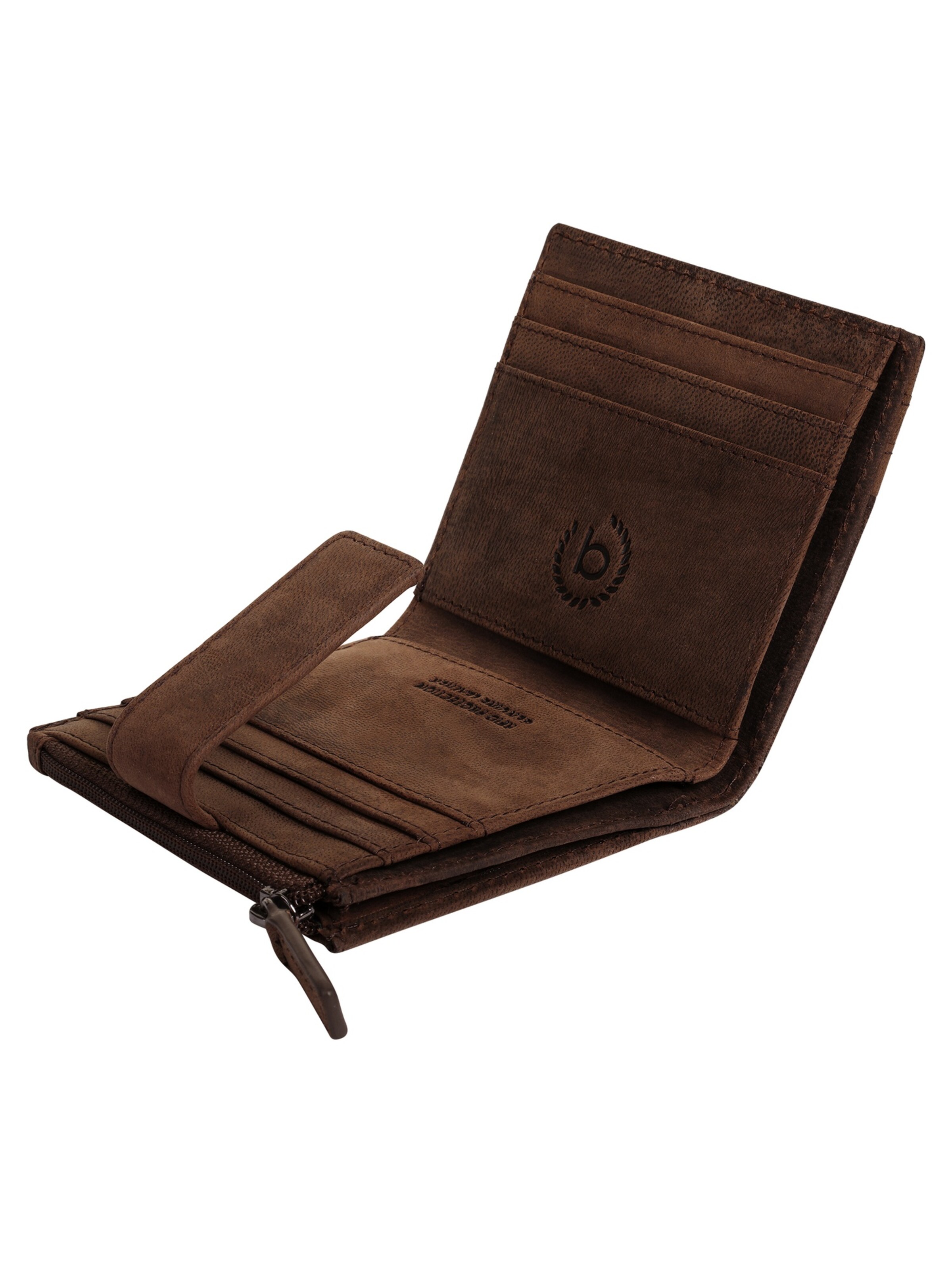 bugatti Portemonnaie 'bugatti Geldbörse LUCA' in Braun