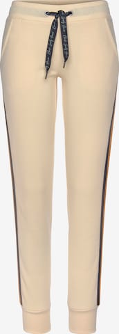 BENCH Tapered Pants in Beige: front