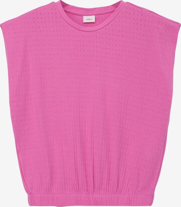 s.Oliver Sweater in Pink: front