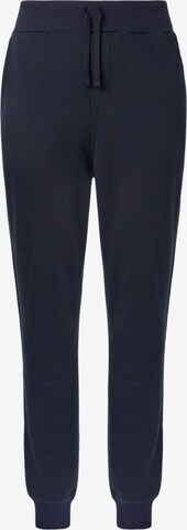 North Sails Tapered Workout Pants in Blue: front