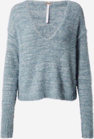 Free People Sweater 'SERENDIPITY' in Grey: front