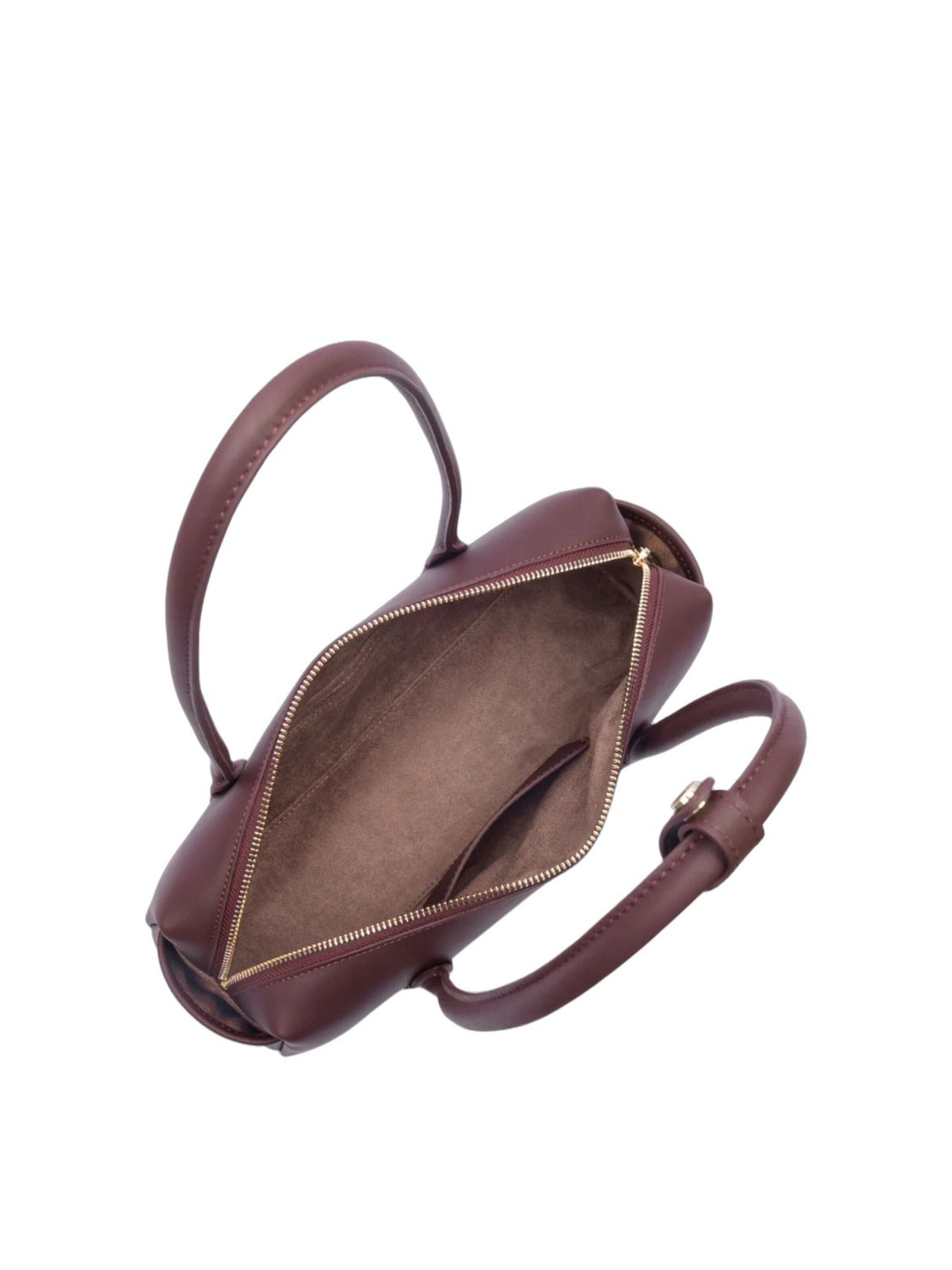 Geantă de umăr 'Lancaster Sac trotteur Zippé Donna Cube Bordeaux Foncé' de la LANCASTER Paris pe mov