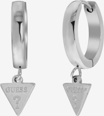 Boucles d'oreilles GUESS en argent : devant