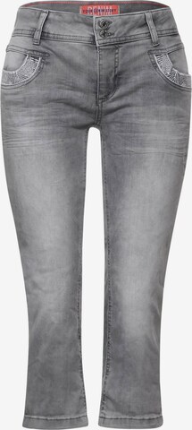 STREET ONE Regular Jeans in Grey: front