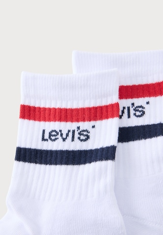 LEVI'S ® Къси чорапи в бяло: отпред