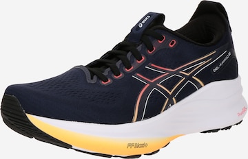 Chaussure de course 'KAYANO 32' ASICS en bleu : devant