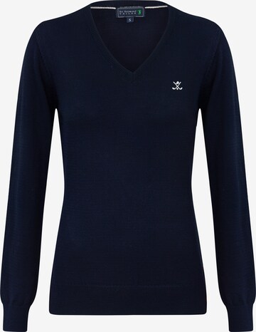 Sir Raymond Tailor Sweater 'Verty' in Blue: front