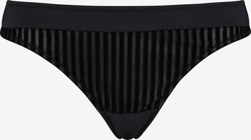 Hunkemöller Thong 'Pia' in Black: front