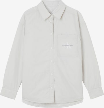 Calvin Klein Jeans Between-Season Jacket in White: front