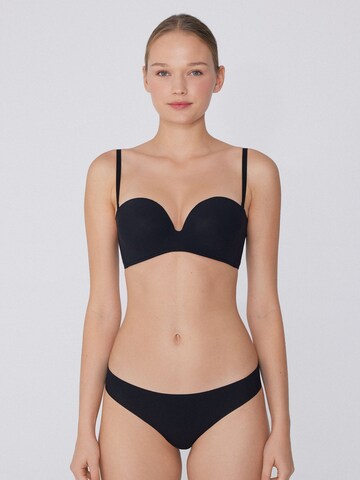 Tezenis Bandeau Bra in Black