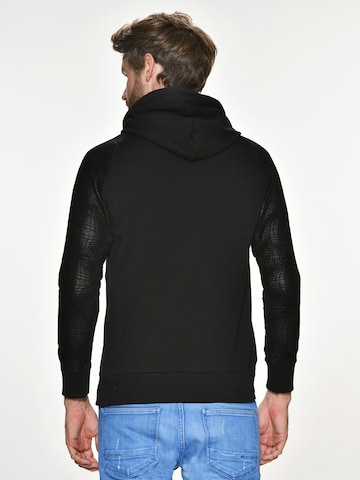 TOP GUN Hoodie ' 2010 ' in Schwarz