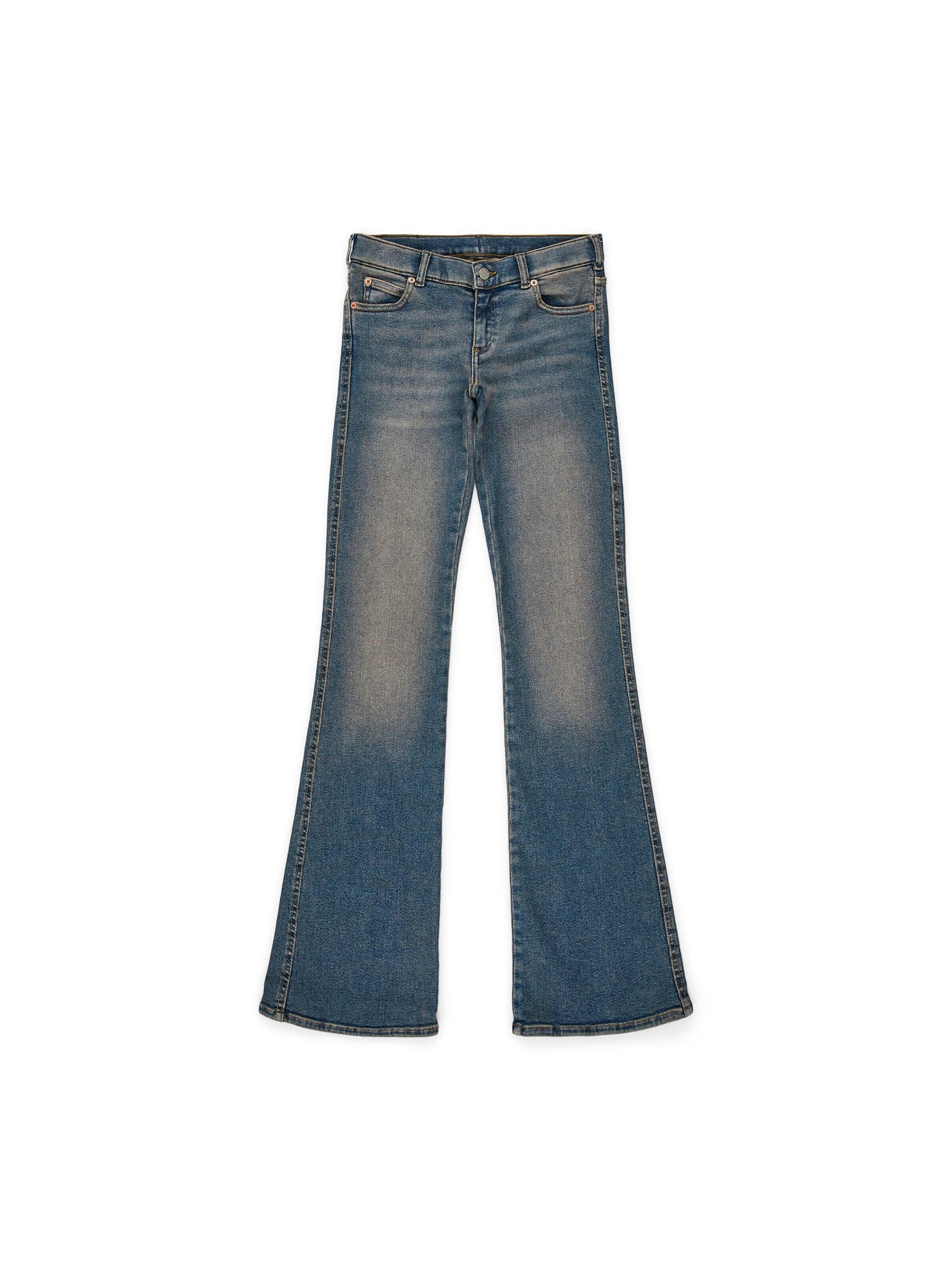 Dr. Denim Jeans 'Drdenimkihly Low Bootcut'‌‌‌‌‌‌‌‌‌‌ in Grau: Vorderseite