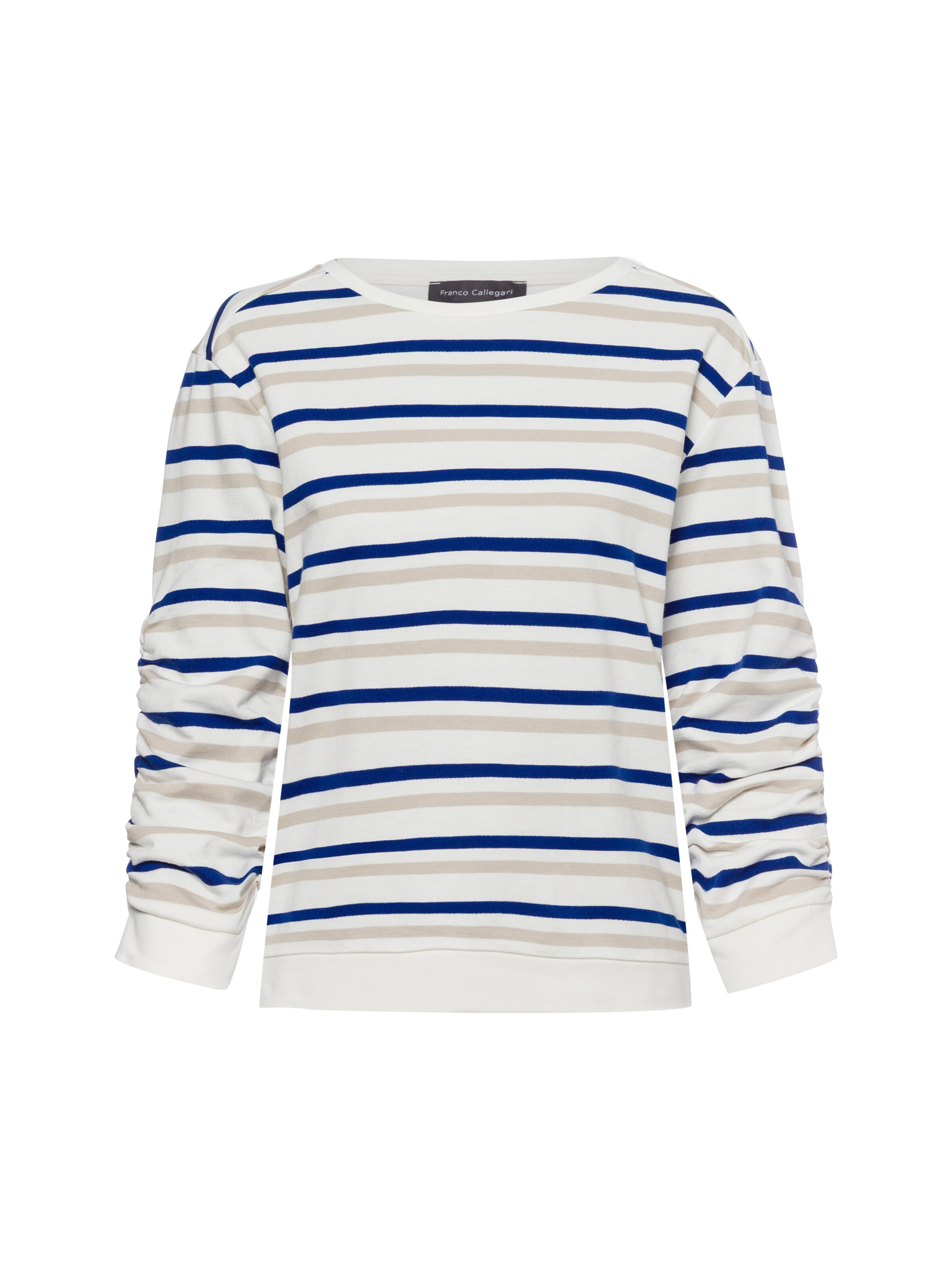 Franco Callegari Sweatshirt in White: front