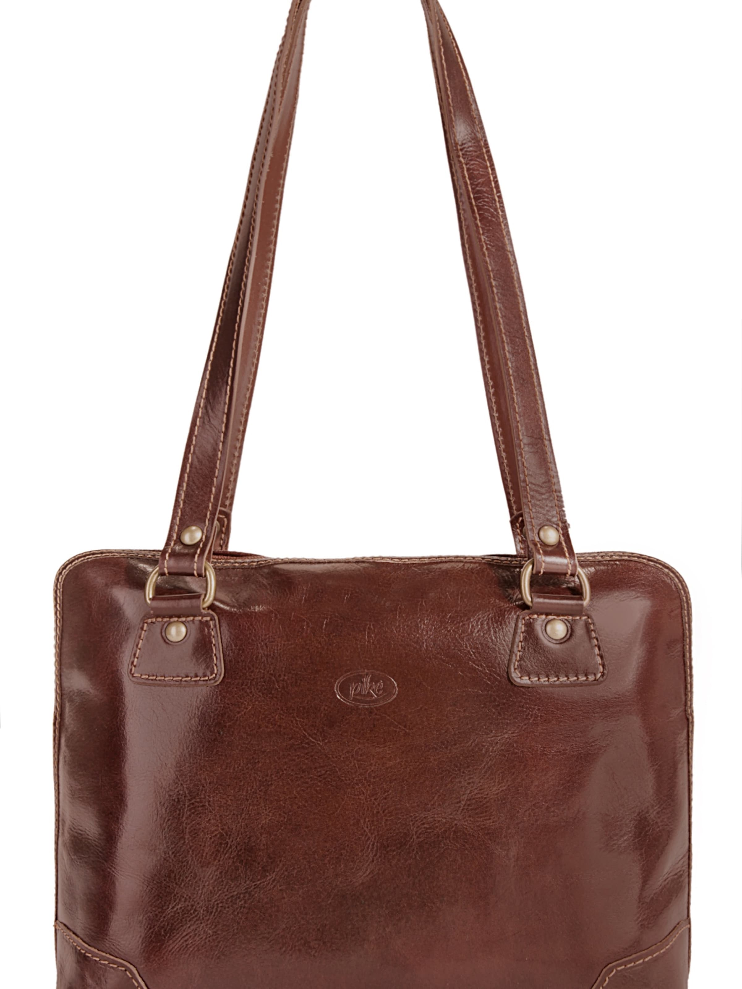 piké Handtasche‌‌‌‌‌‌‌ in Braun: Vorderseite