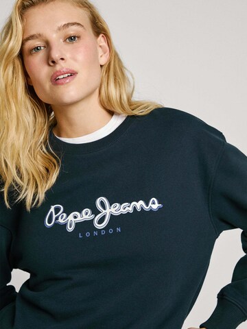Pepe Jeans Sweatshirt 'Maddy' in Blue