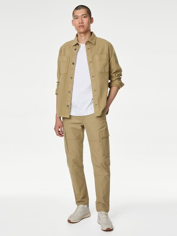 Marks & Spencer Slim fit Cargo trousers in Brown