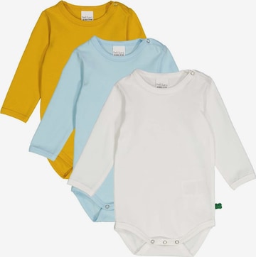 Fred's World by GREEN COTTON Body 'Langarm 3er Set' in Weiß: predná strana