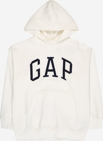 GAP Sweatshirt 'ARCH' in White: front